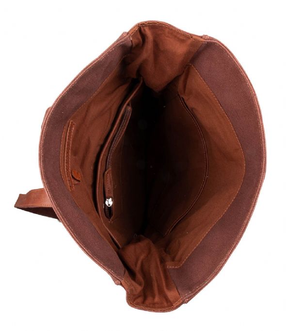 Beheren De slaapkamer schoonmaken Uil Backpack Tarlton 17 inch Cognac | Cowboysbag